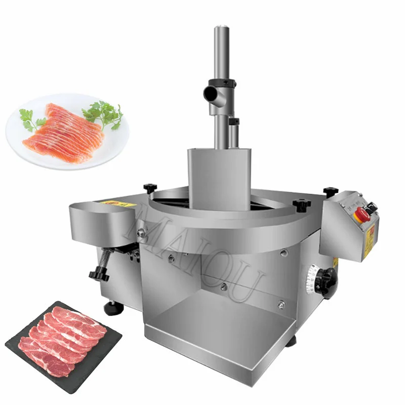 

Electric Meat Slicer 110V 220V Meat Cutter Home Commercial Slicing Machine Stainless Steel Kitchen Vegetable Slicer Chopper