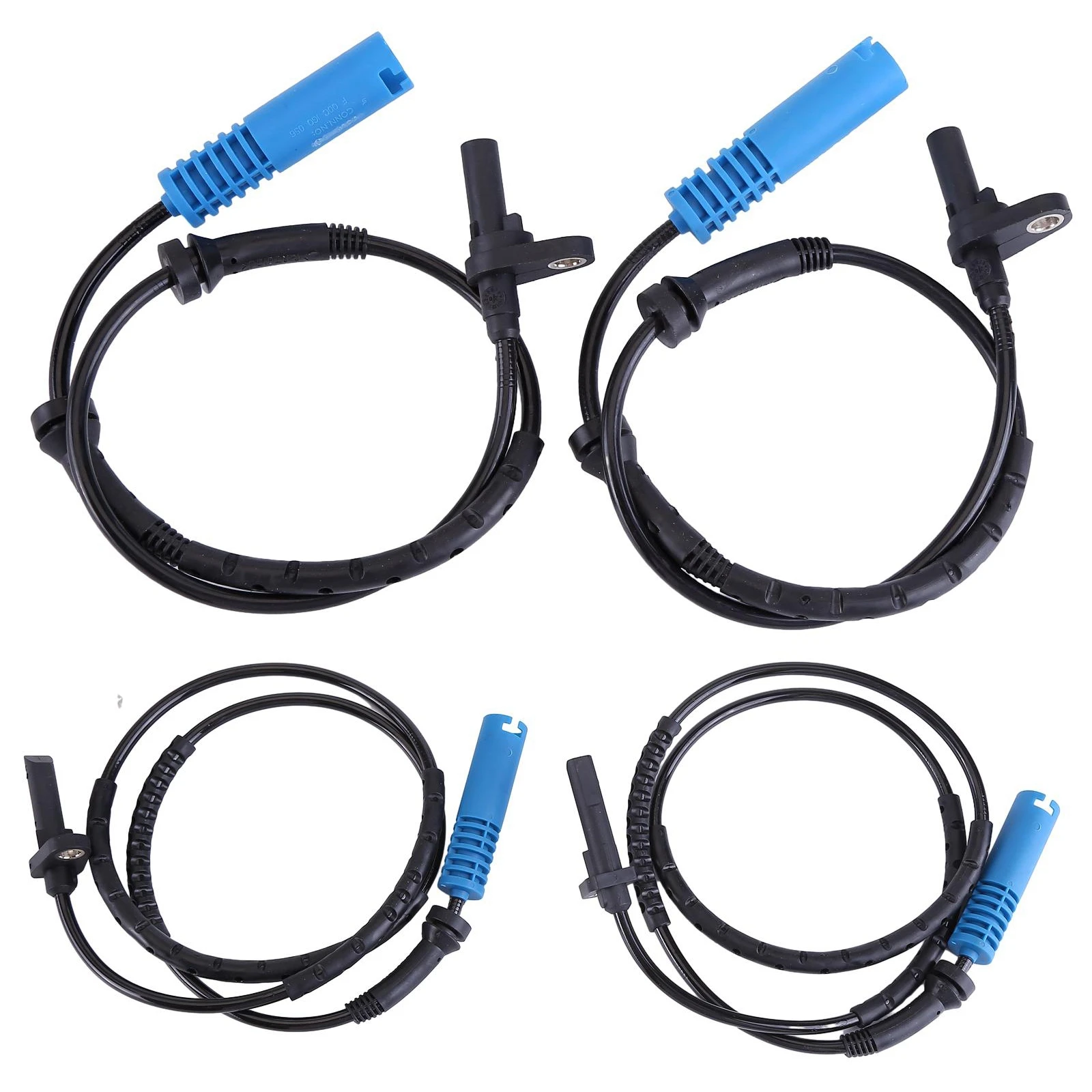 

4Pcs ABS Wheel Speed Sensor Compatible for BMW E90 E91 325xi 328xi 335i xDrive 34526764859 34526764858