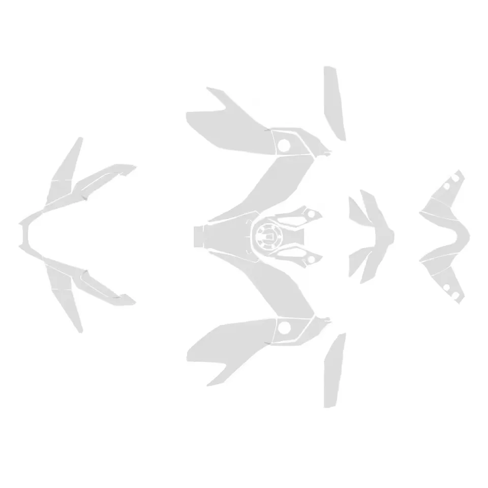 لياماها MT09 2025 دراجة نارية هدية PPF عدة-حقيقية بولي TPU الطلاء طبقة حماية صالح ياماها MT-09 / SP 2024-2025 PPF #2