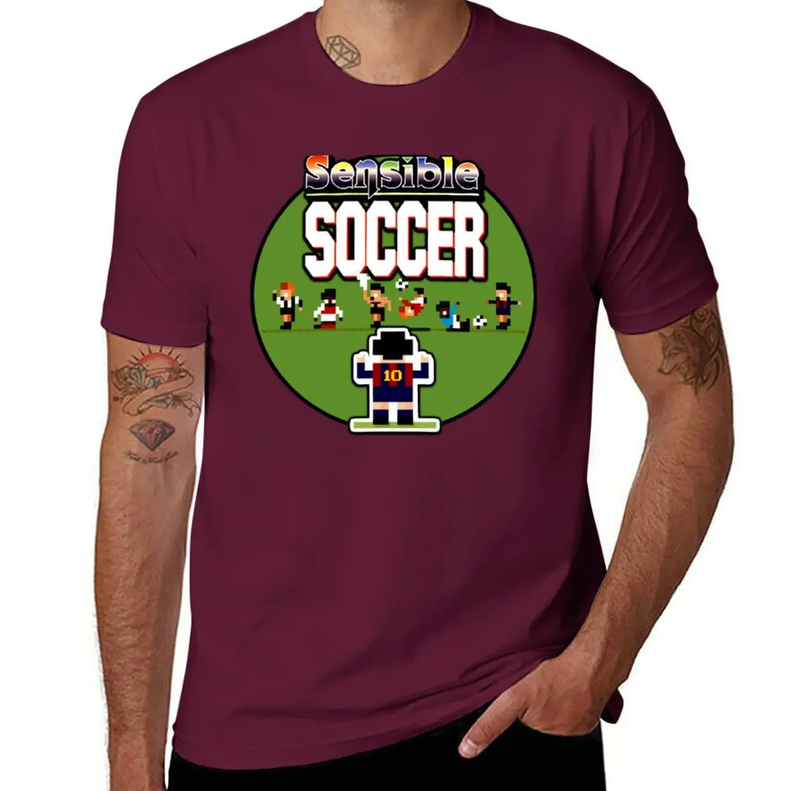 New model Fashionable and Innovative Sensible Soccer T-Shirt hippie clothes tops plus sizes big and tall t shirts for men