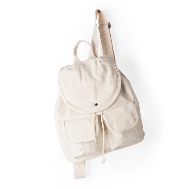 Women Casual Commuter Stand Oil Backpack Universal Korean Fashion Soft Nylon Material Large Size Mobile Phone Pocket Interior 5