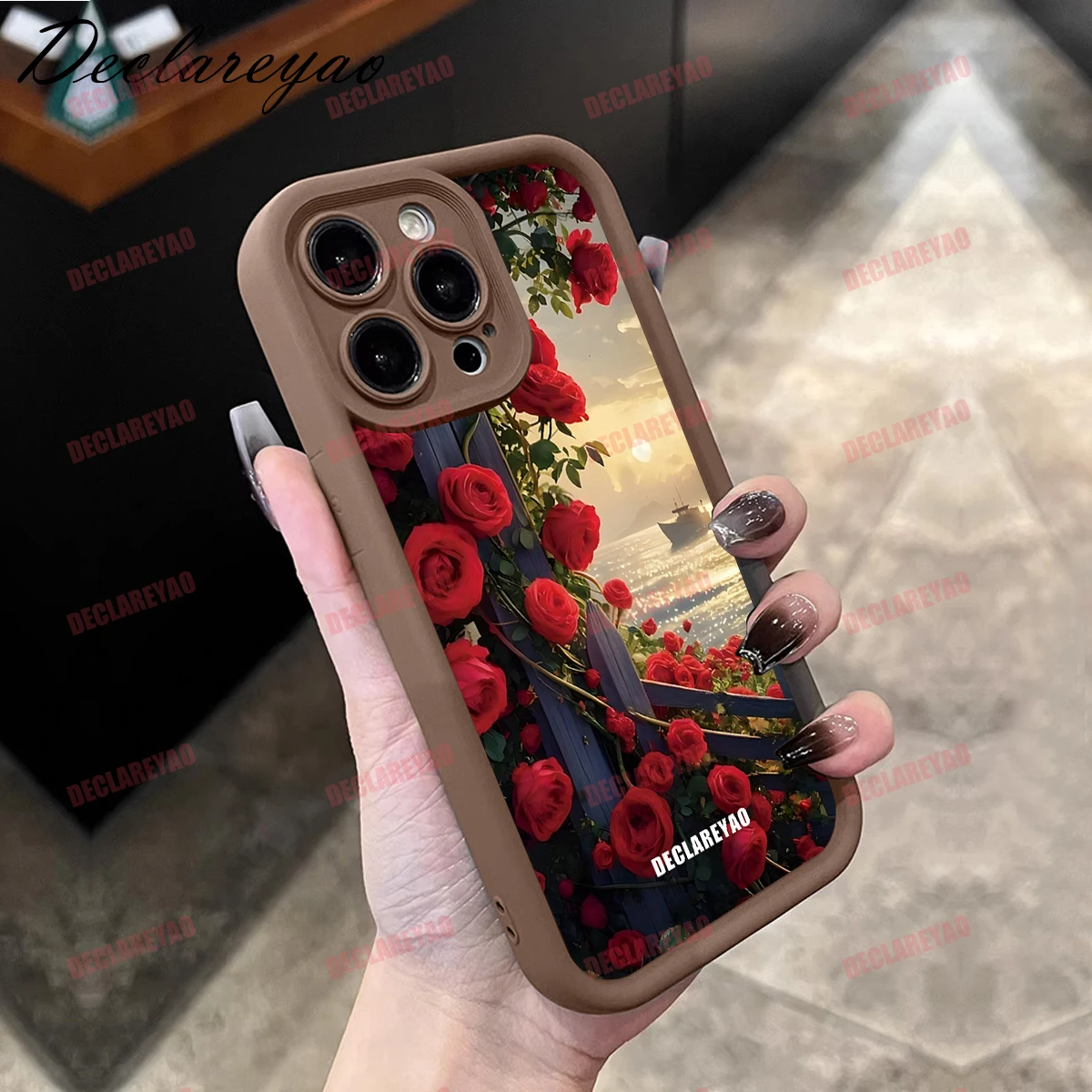 Personalized DIY Customized Photo Matte Soft Coque For iPhone 2020 7 Pro 16 14 Plus 15 12 6 8 XR 6S 17 X 13 16e 11 Ma Case Cover view 2