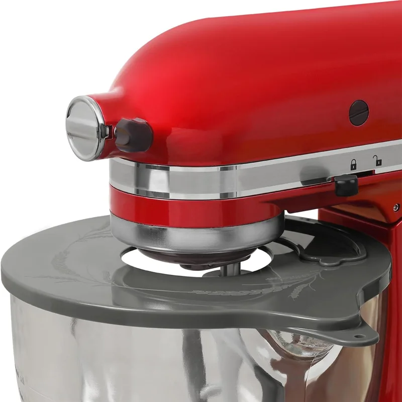 BAAN-5 Quart Tilt-Head Stand Mixer غطاء وعاء زجاجي لـ Kitchenaid K5GB مع واقي من الرذاذ إضافة فتحة المكونات