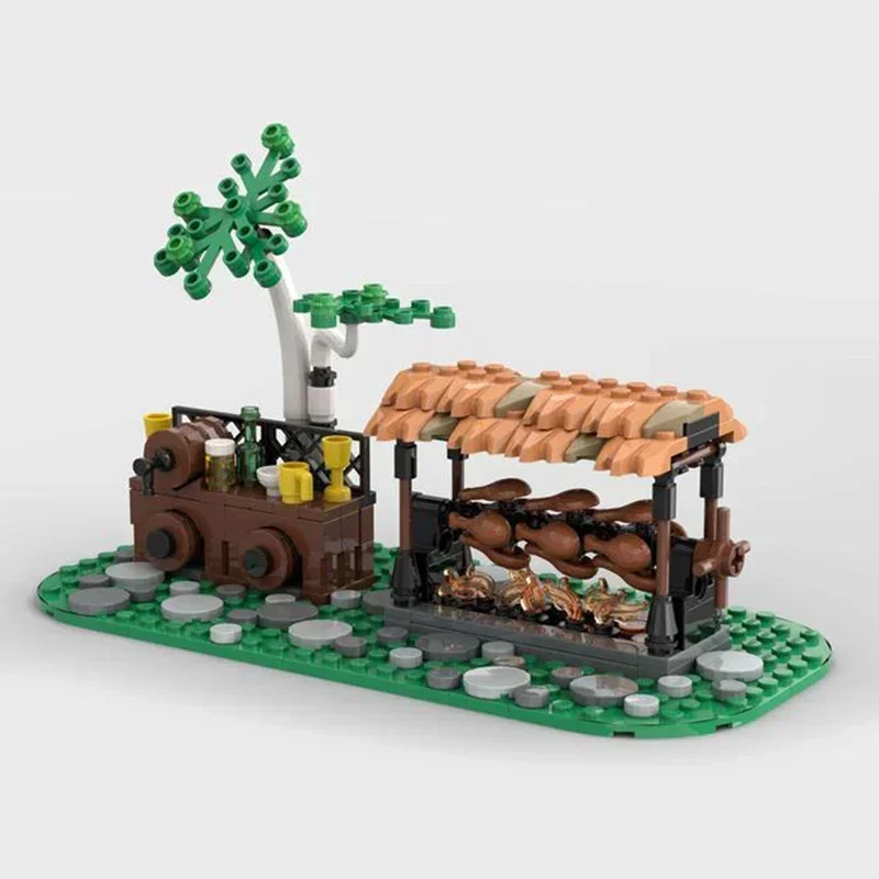 

Medieval Castle Model Moc Building Bricks Lion Knights' Tournament Technology Modular Blocks Gift Christmas Toy DIY Set Assembly