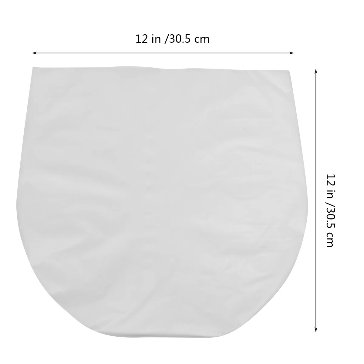 

50Pcs Black Vinyl Record Protector Sleeve Clear Plastic Cover for Dust Scratch Protection Flap-Free Design Cd Storage