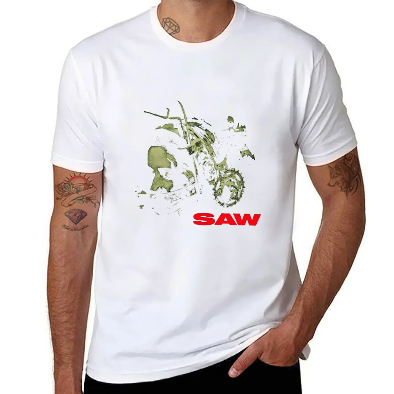 

SAW amanda reverse bear trap T-Shirt t shirt personalised funny t shirts man T-Shirt
