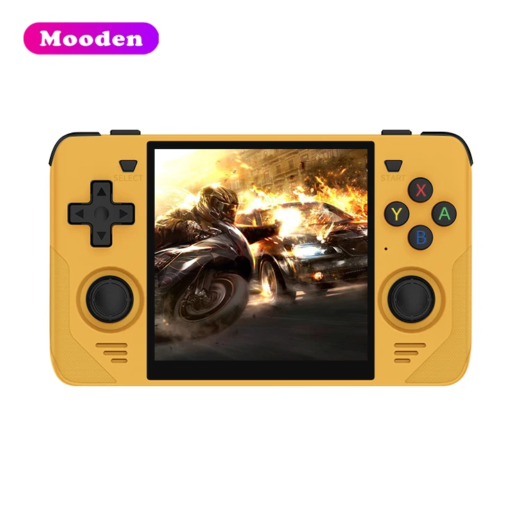 

L Powkiddy RGB30 Handheld Game Consoles 4 Inch Screen Retro Gaming Consoles Open-Source System Wifi