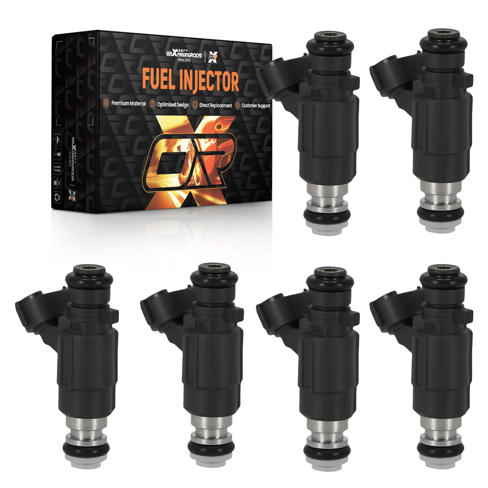 

6PCS Fuel Injectors for Infiniti EX35 M35 JX35 3.5L V6 2009-2013 84212240 FBJC-100 Brand New