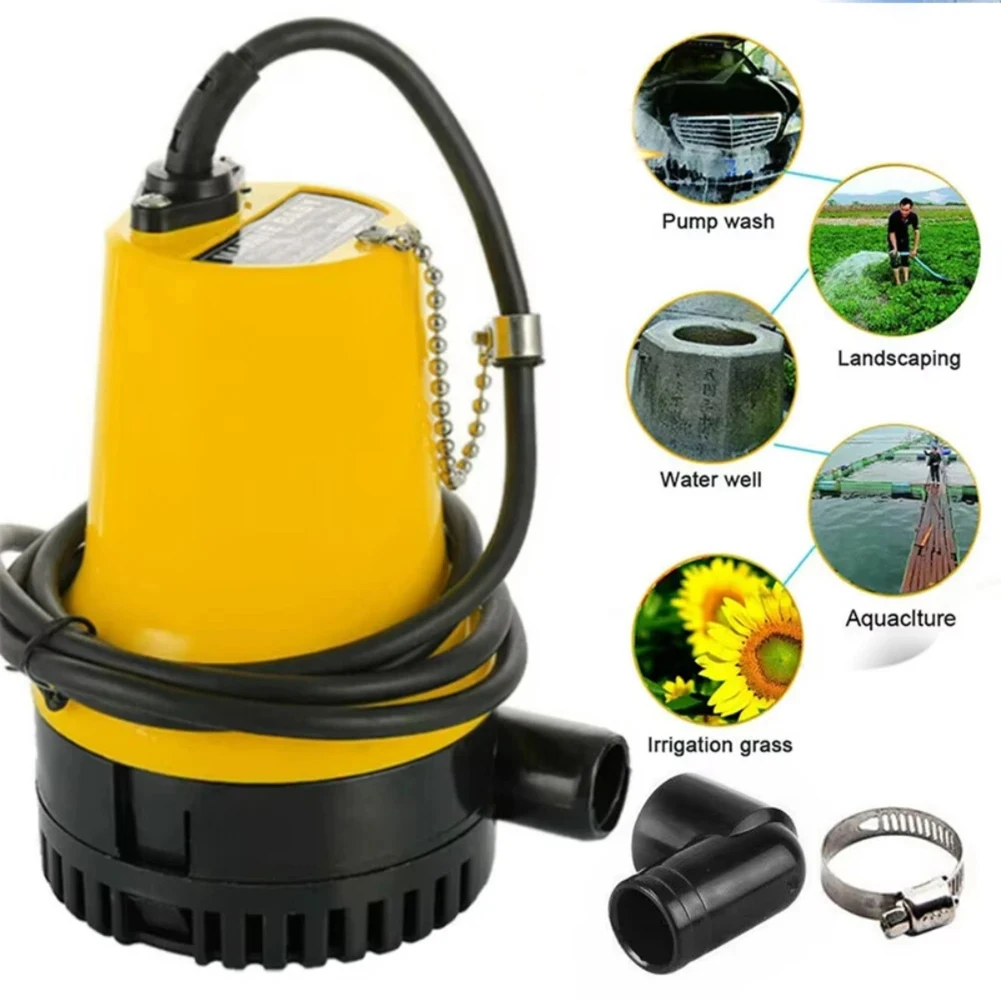 

Fountain Pump Circulation Pump Versatile Drainage Pump Waterproof Protection Discharge Rate 4500L H Automatic Pump