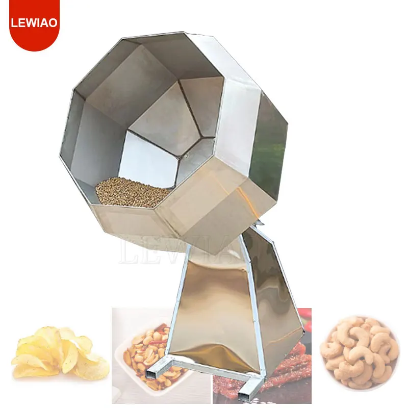 

Factory Price Bean Peanut Pistachio Seasoning Mixing Feed Food Meat Mixer Coating Flavoring Machine