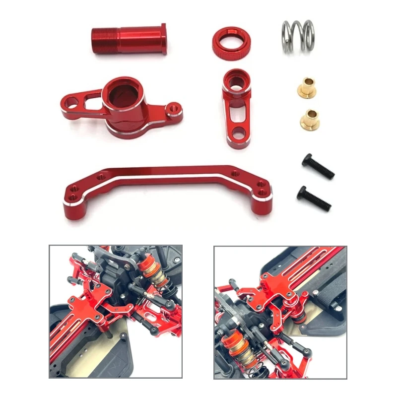 

Металлический модернизированный компонент рулевого управления для LC RACING 1/10 PTG-2 PTG-2R RC Автозапчасти