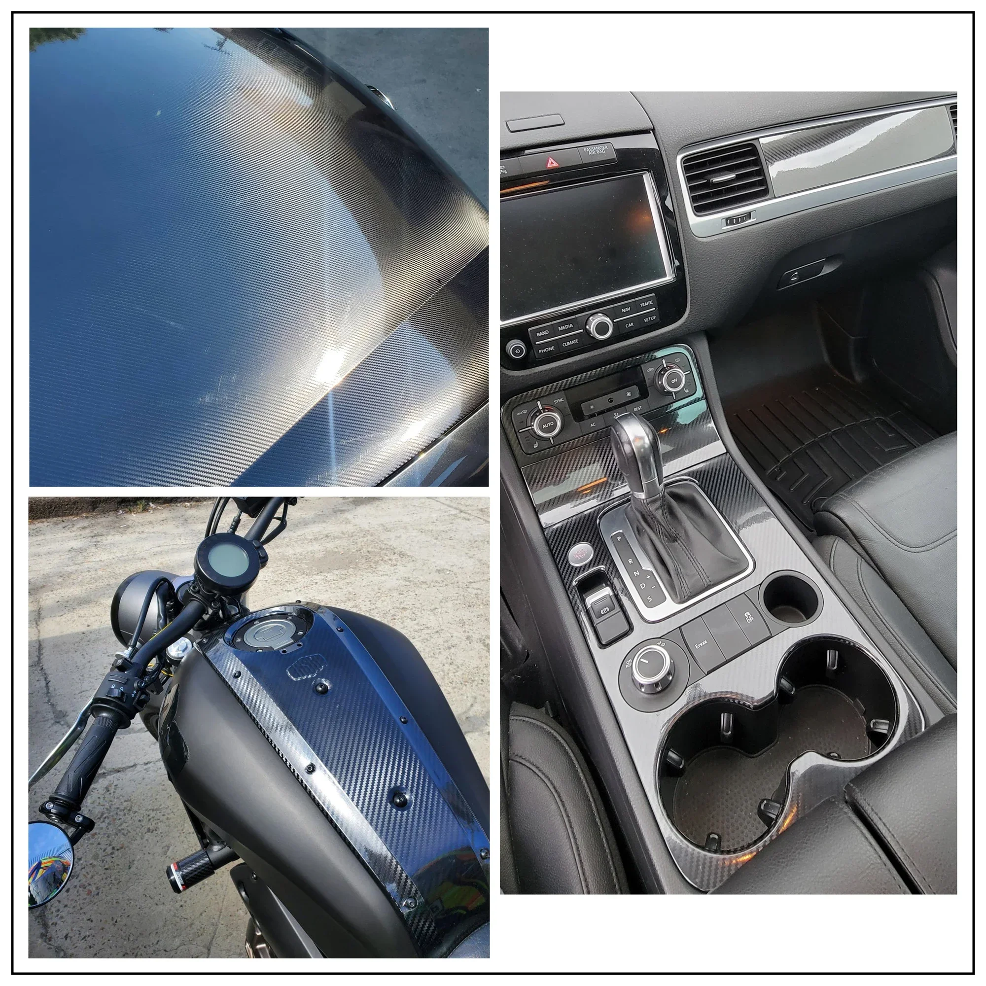 2D 3D 4D 5D 6D Glanz Carbon Faser Vinyl Wrap Film Air Release Wasserdichte Sonnencreme Fit Für Auto Motorrad Laptop telefon Abdeckung DIY – Detail 8