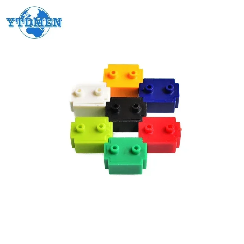 6pcs/7pcs Mini Breadboard Solderless SYB-170 ZY-25 PCB Circuit Board Test Board White Black Red Yellow Blue Green DIY Kit