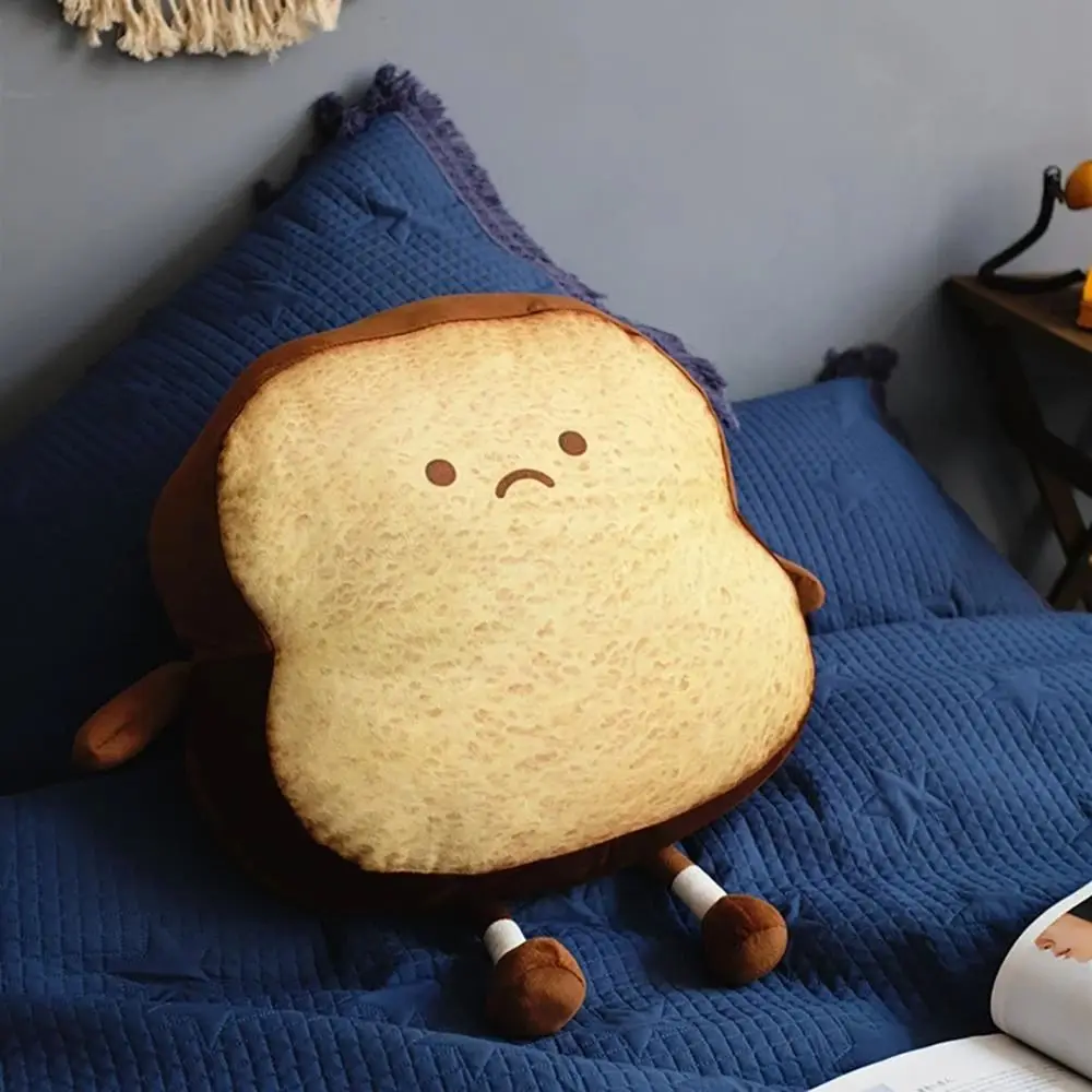 

Stuffed Toys Home Decor Brinquedos Bedroom Decoration Peluche Doll Stuffed Plushie Toast Bread Plush Toy Bread Slice Pillow