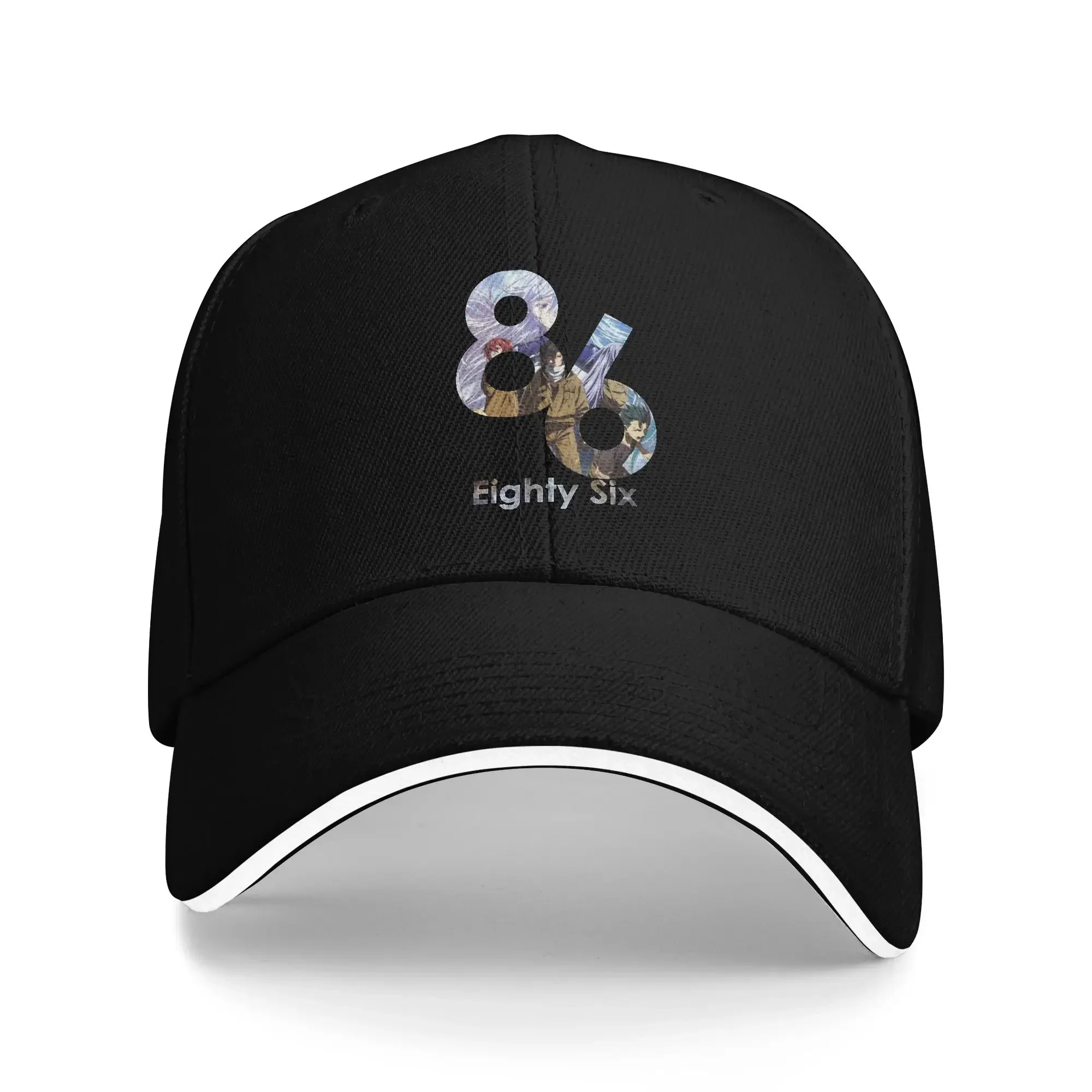 New 86 Eighty Six Anime Shin Lena Sandwich Baseball Caps Workouts Summer Light Novel Headwear Unisex Activities Adjustable Adult
