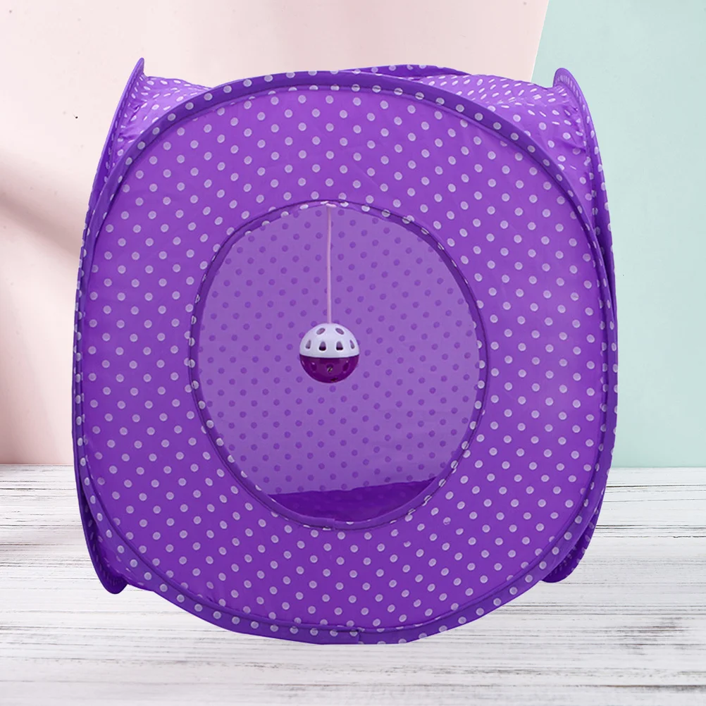 

For Kittens Collapsible Durable Scratch Play Tube Indoor Outdoor Portable Pet Playground Kitten Tunnel Cat Tent Kitten Tent