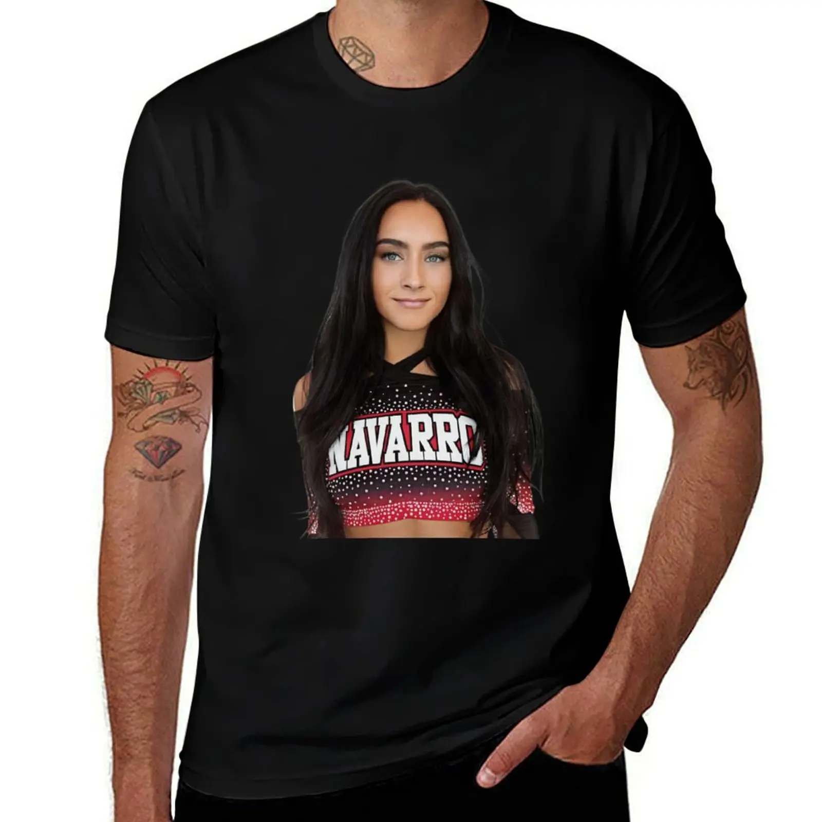 Gabi Butler from Navarro Cheer Team T-Shirt man t shirt graphic T-Shirt