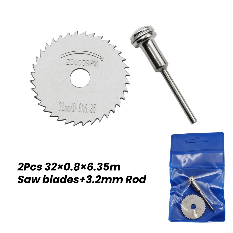 Micro Circular Saw Blade Electric Grinding Cutting Disc for Wood Cutting Metal Cutter Rotary Tools Accessory