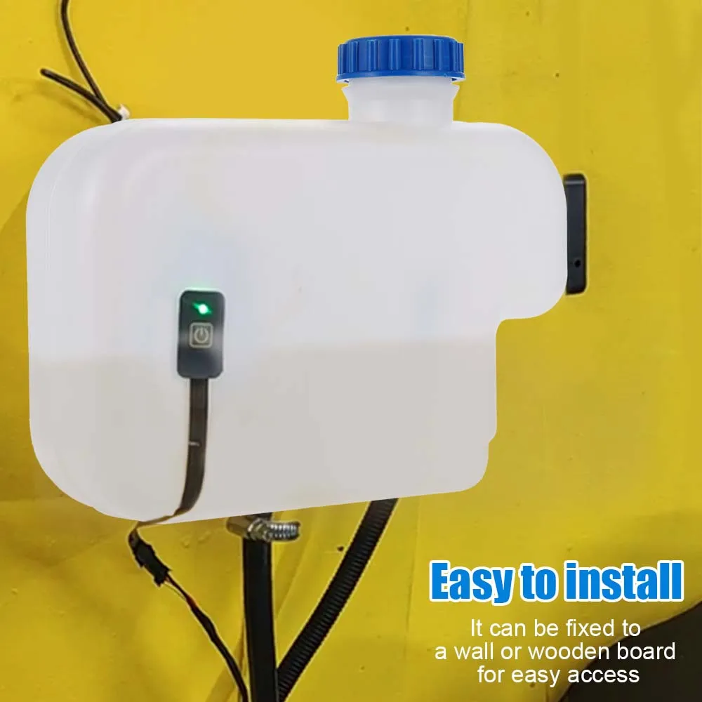 5L Fuel Tank for Parking Heater Diesel Petrol Engine Plastic Fuel Container Waterproof Durable for Car Truck Boat RV Home