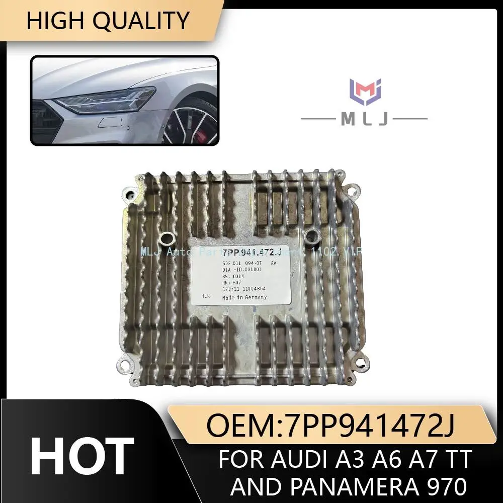 NEW LED headlight ballast module For Audi A3 A6 A7 TT and Panamera 970 Headlight computer control driver module OEM 7PP941472J