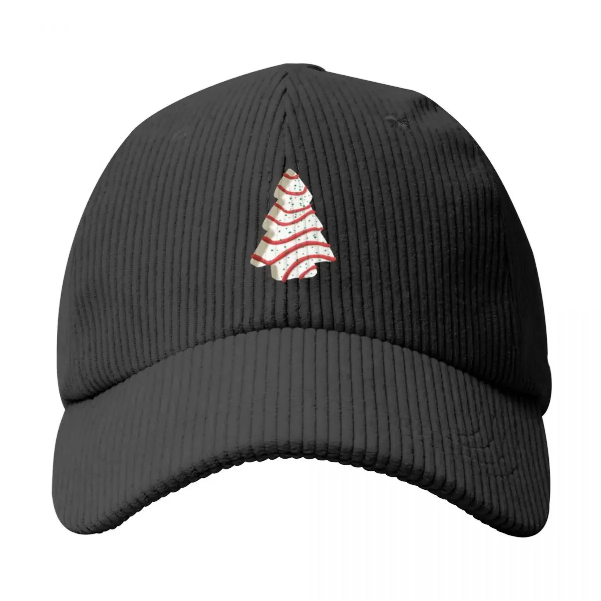 Vanilla Christmas Tree Snack Cake Corduroy Baseball Cap Anime Trucker Hat Men Luxury Brand Women's