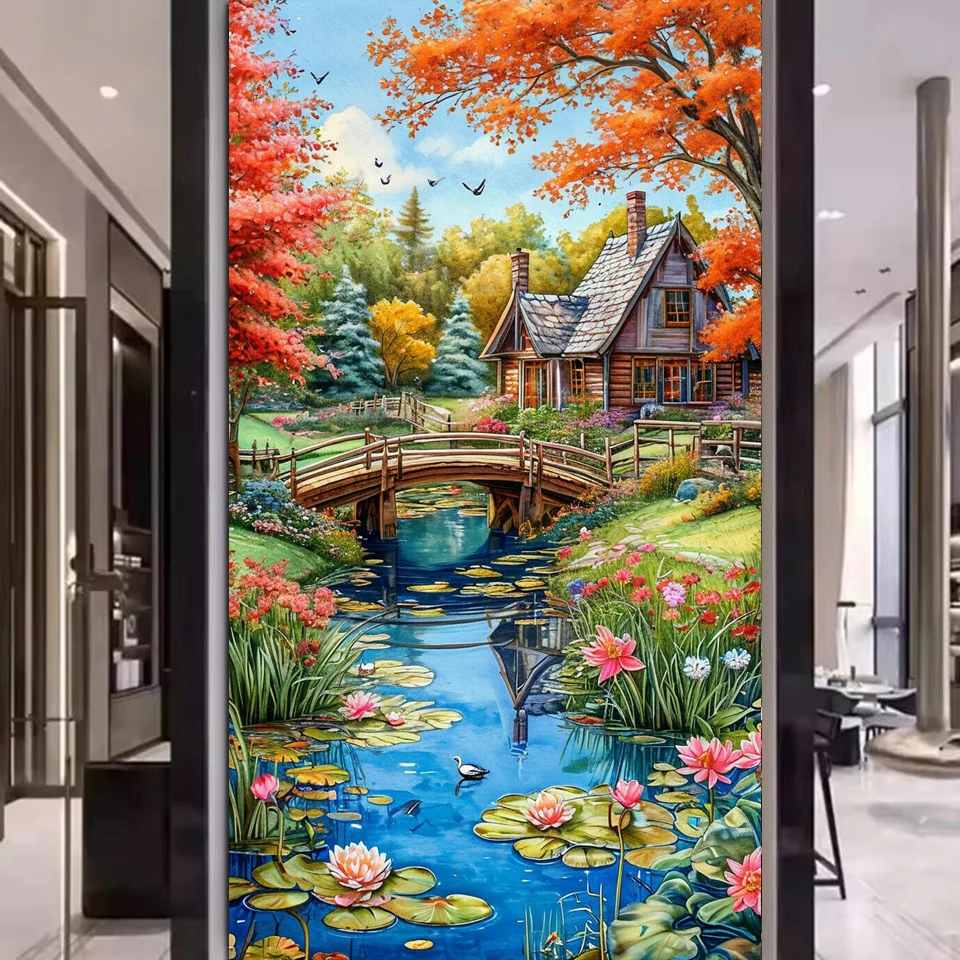 

Large Size Full Square/Round Drill - Peacock Sea Landscape, 2025 New 5d diy Diamond Painting Kits Diamond Mosaic Home Decor Gift