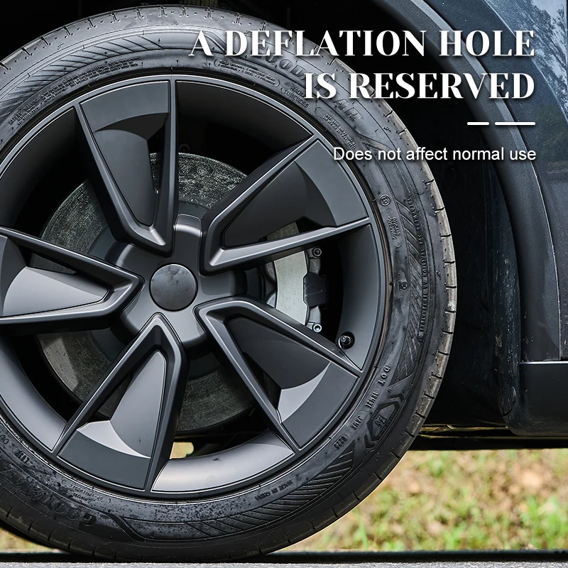 4 قطعة لنموذج Y 2025 العرعر 19 بوصة 13 نمط Hubcap غطاء محور كامل حافة غطاء استبدال غطاء عجلة اكسسوارات ل تسلا