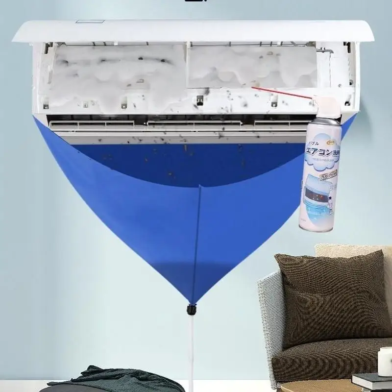 Leak-proof Air Conditioner Clean Cover Waterproof Drain Air Conditioner Cleaning Kit Thickened PVC With Drain Pipe - view 4