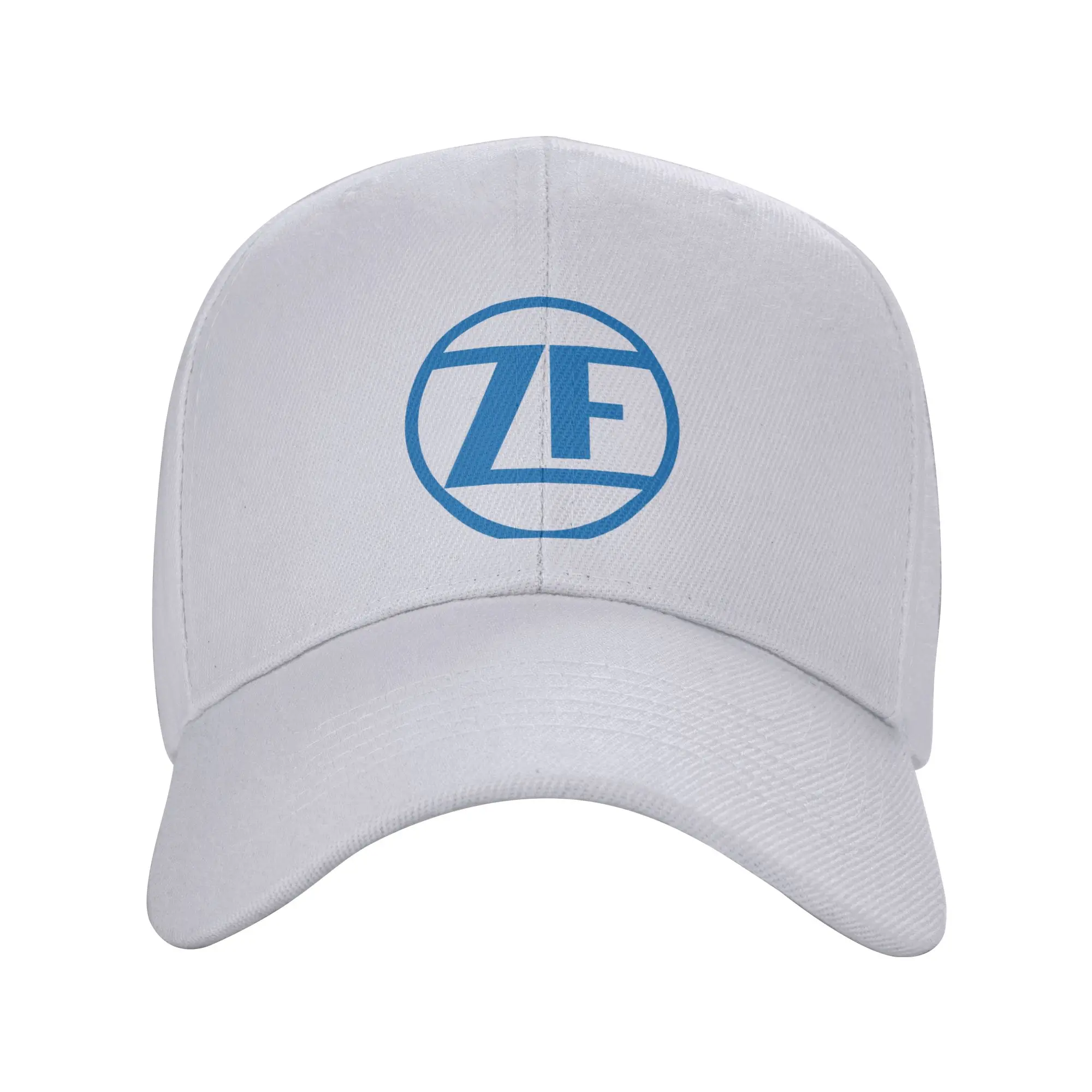 Fashion ZF logo Curved Brim Baseball Cap Collegiate Style Cap Men