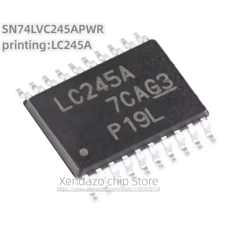 10pcs/lot SN74LVC245APWR SN74LVC245APW SN74LVC245AP SN74LVC245A SN74LVC245 printing LC245A TSSOP-20 package Original genuine