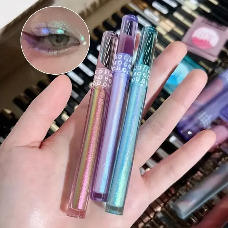 Fard à barrage liquide caméléon, effet pailmétrage fin, sac pour les yeux, surbrillance, éclaircissant, nacré, document unique, cosmétiques liquides