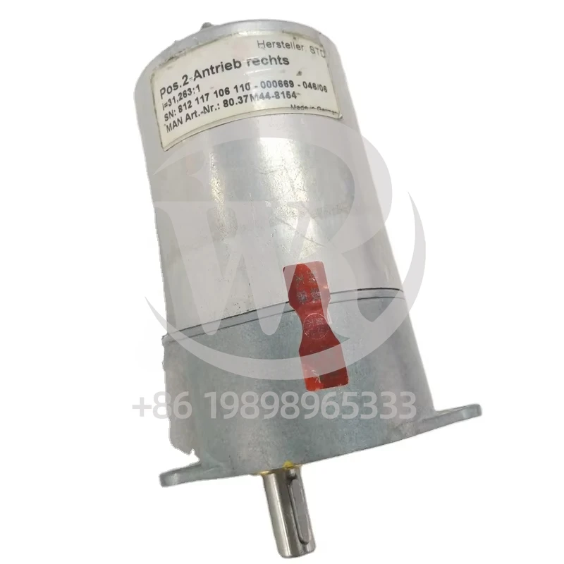 

Roland Supplies Original Used Pos.2 Antrieb Rechts Motor 80.37M44-8154 Suitable for Man Roland Printing Parts 8037M448154