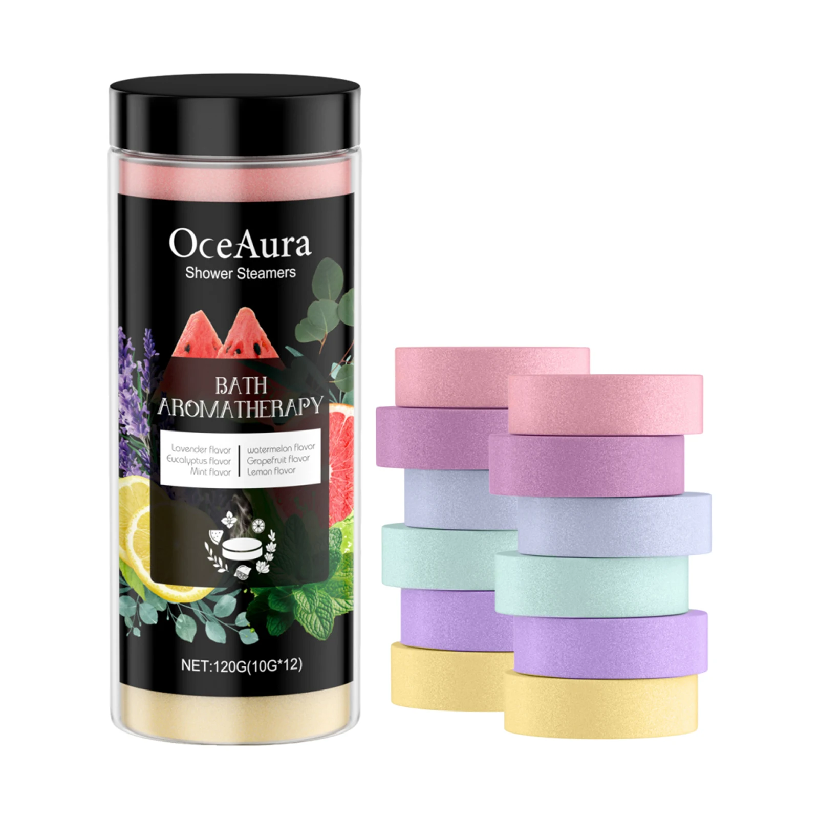 Lot de 12 Pastilles de Douche  - Shower Steamer Tablet avis et prix