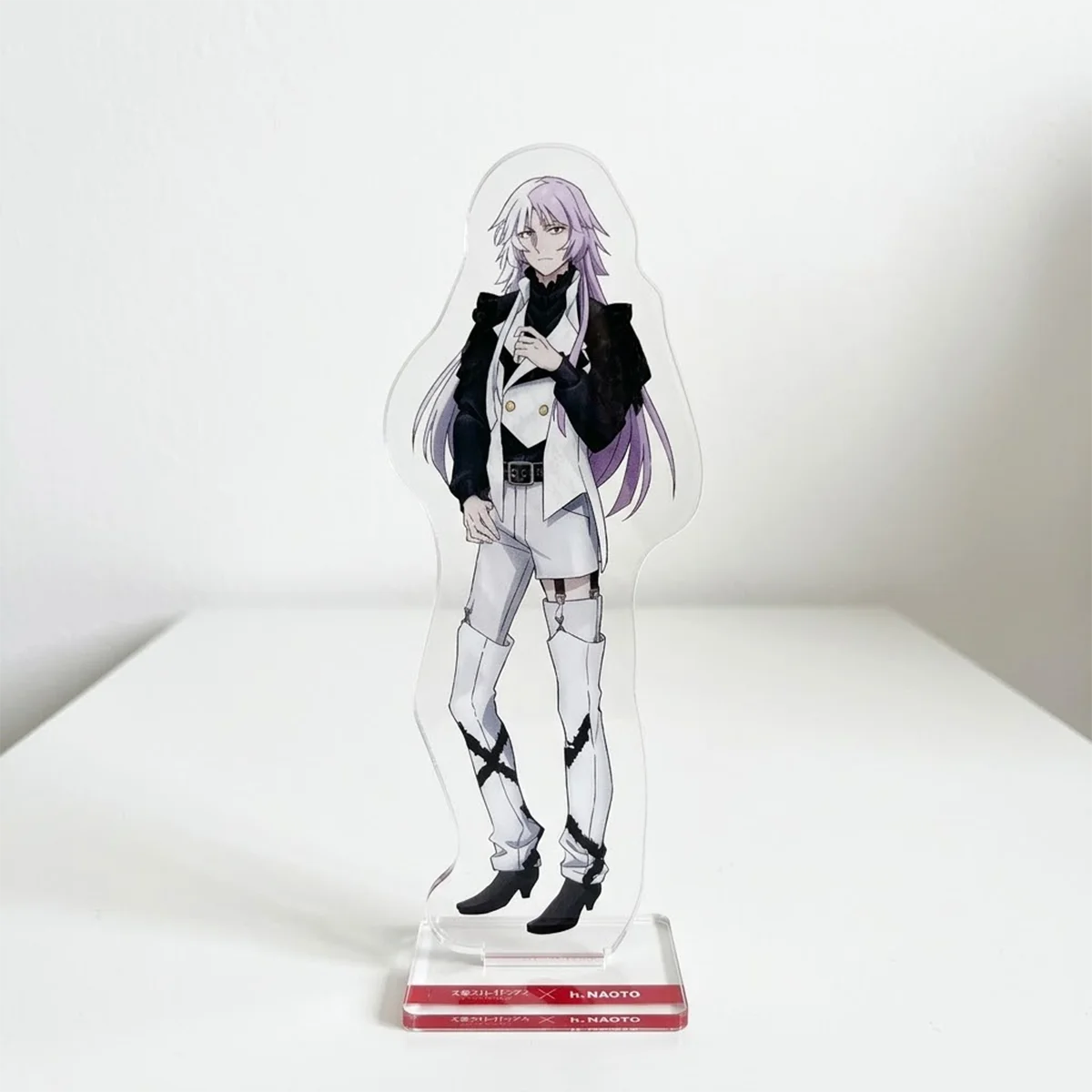 Anime Bungo Stray Dogs Dazai Osamu 15Cm Acrylic Figure Stand Set, Christmas Birthday Gift, Desk Table Decor Keychain