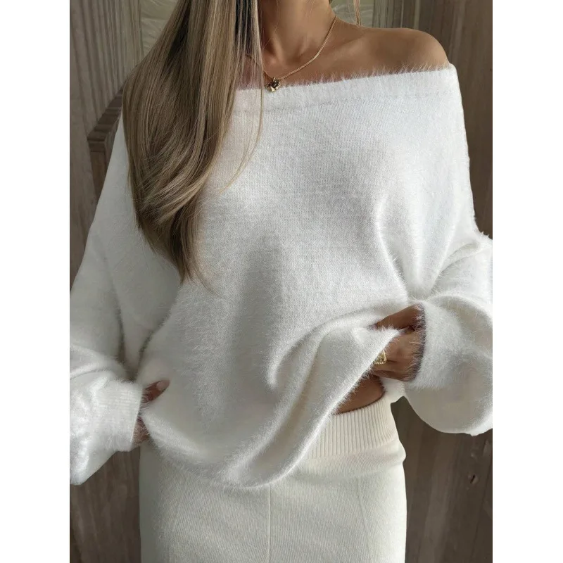 

Loose Mohair Sweater Sea Hair Women's Ultra Thin Spring Fashion Casual Comfortable Fit Knitwear Online And In-Store