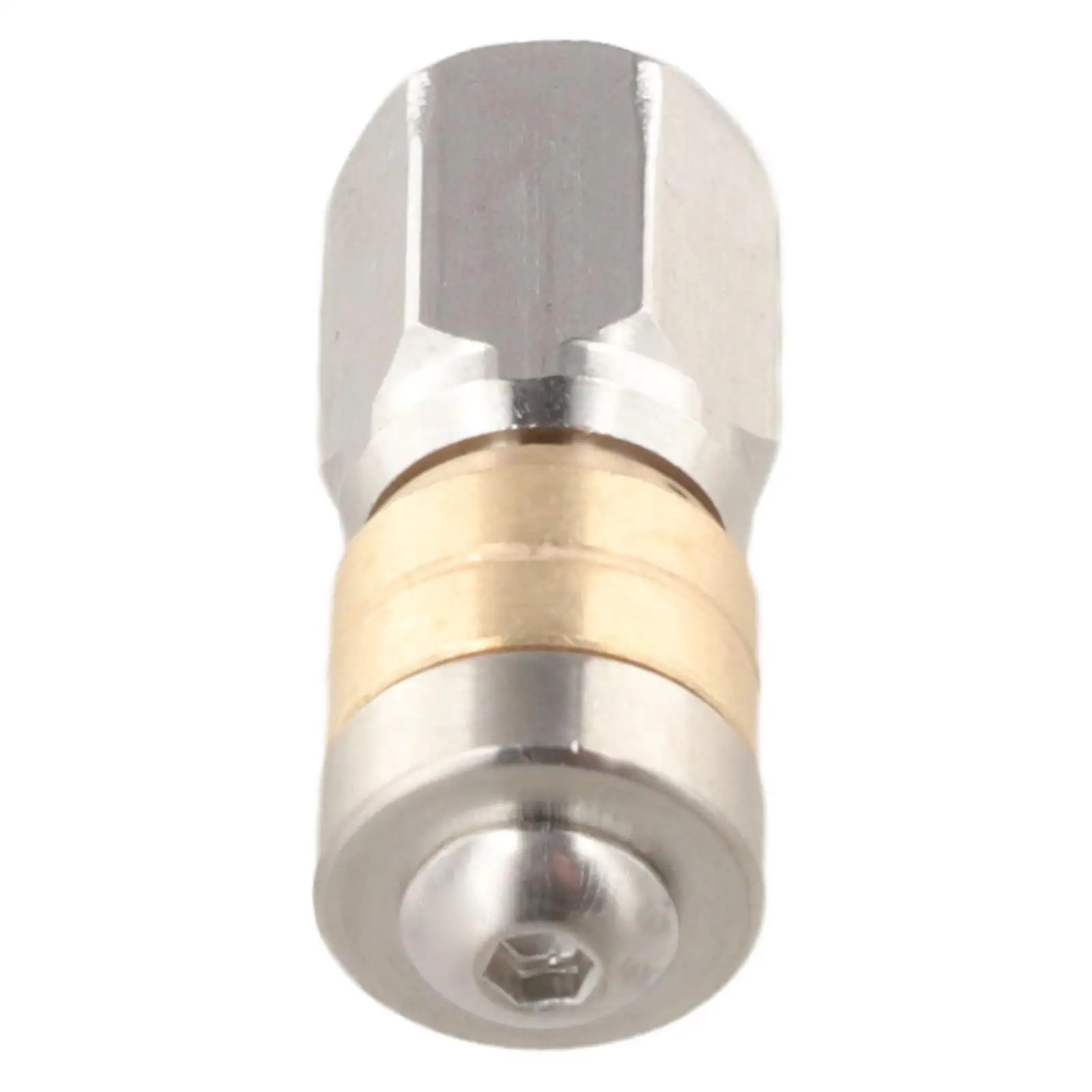 For high Pressure Cleaner Nozzle 18 Inch IG Rotating Function for Effective Drain Cleaning Made of Stainless Steel