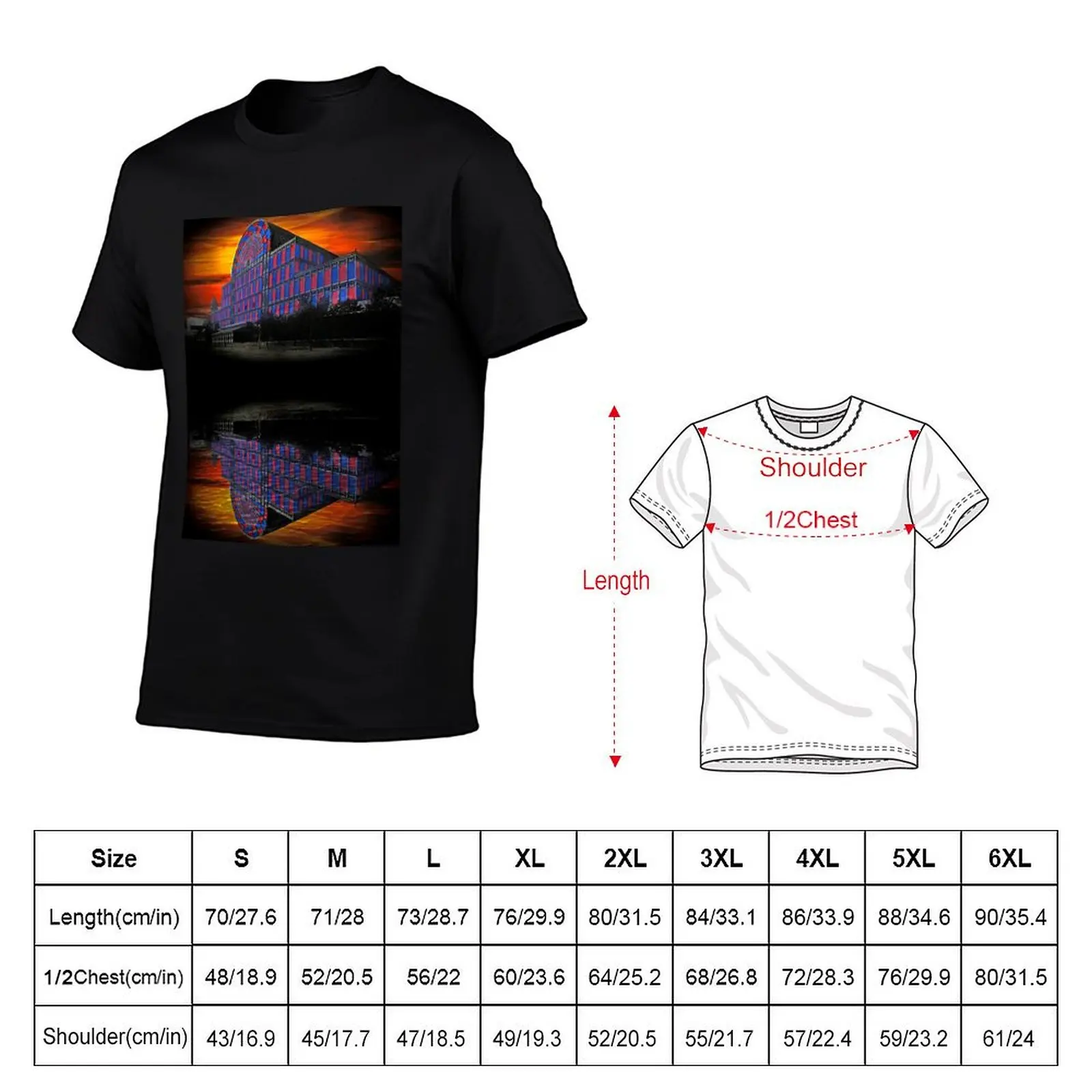 Colourful Reflections Of A Great Exhibition. 1854 Until Present Day T-Shirt man t shirt shirts graphic tee outfits for men