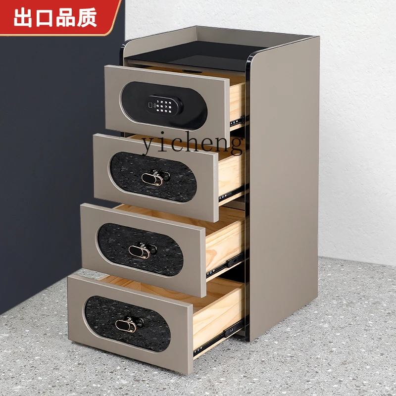 ZK Barber Shop Tool Cabinet Internet Celebrity Hair Salon Locker Tool Table Storage Rack for Hair Cutting