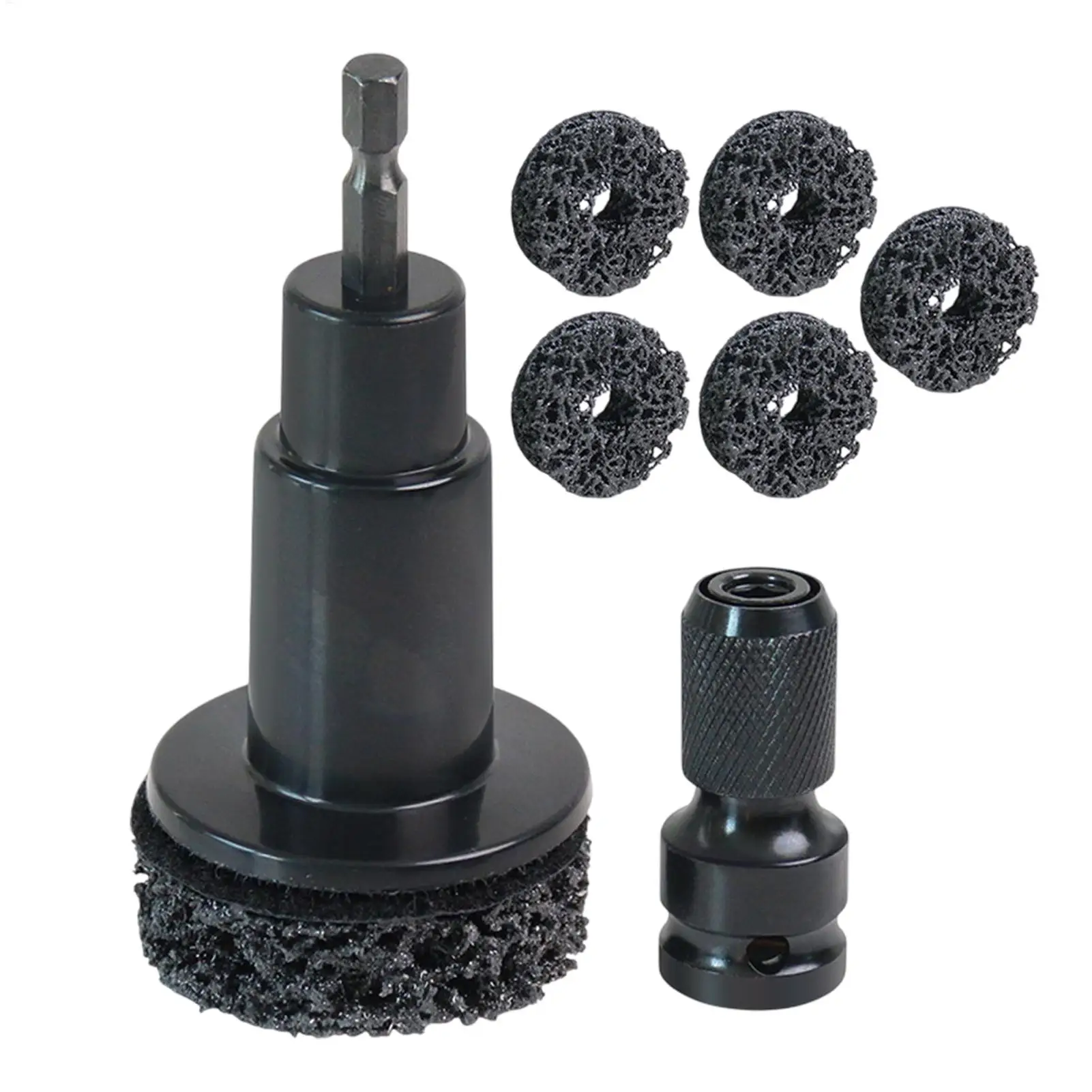 

Brake Hub Resurfacing Kit Stud Brake Hub Cleaning Kit for Rust Grinding Heads PolishMaintenance Tools for Rotors Vehicle Truck