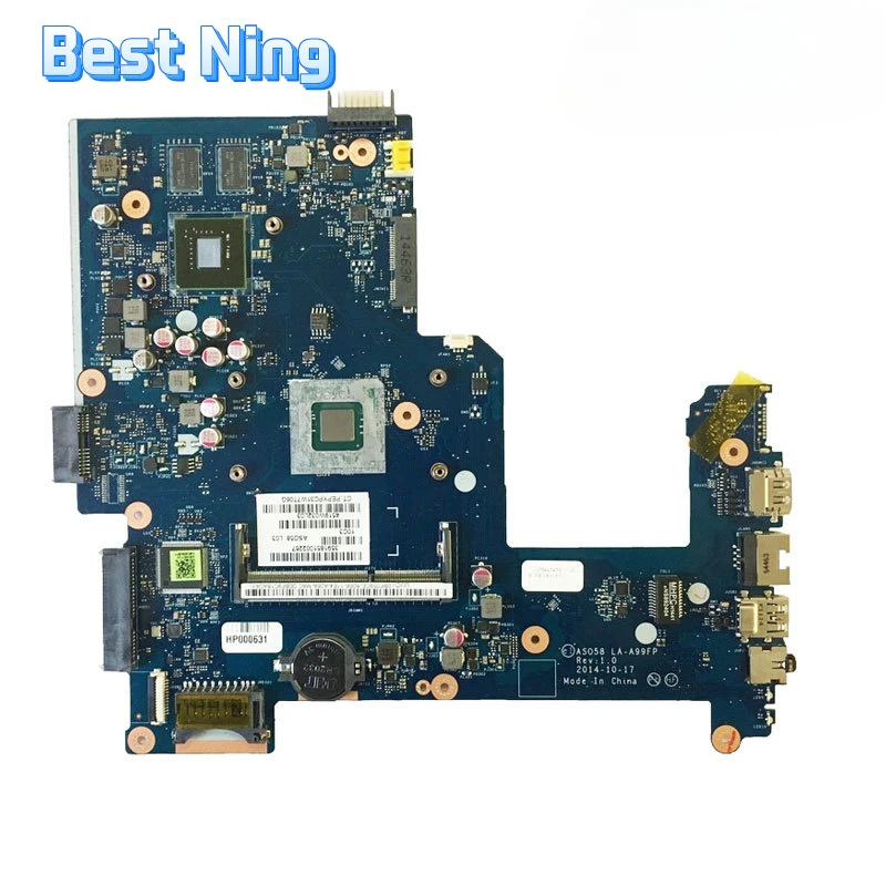 For HP ProBook 15-R Laptop Motherboard LA-A99FP Mainboard with N3540 820M CPU N15V-GM-S-A2 1G