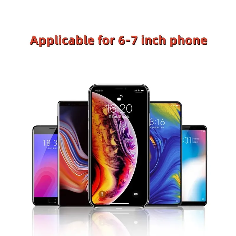 Car Phone Holder For Tesla Model 3/Y 2019-2021 Air Outlet Clip No Noise 360° Rotation Mobile Phone Mount for6-7 inch Smartphones