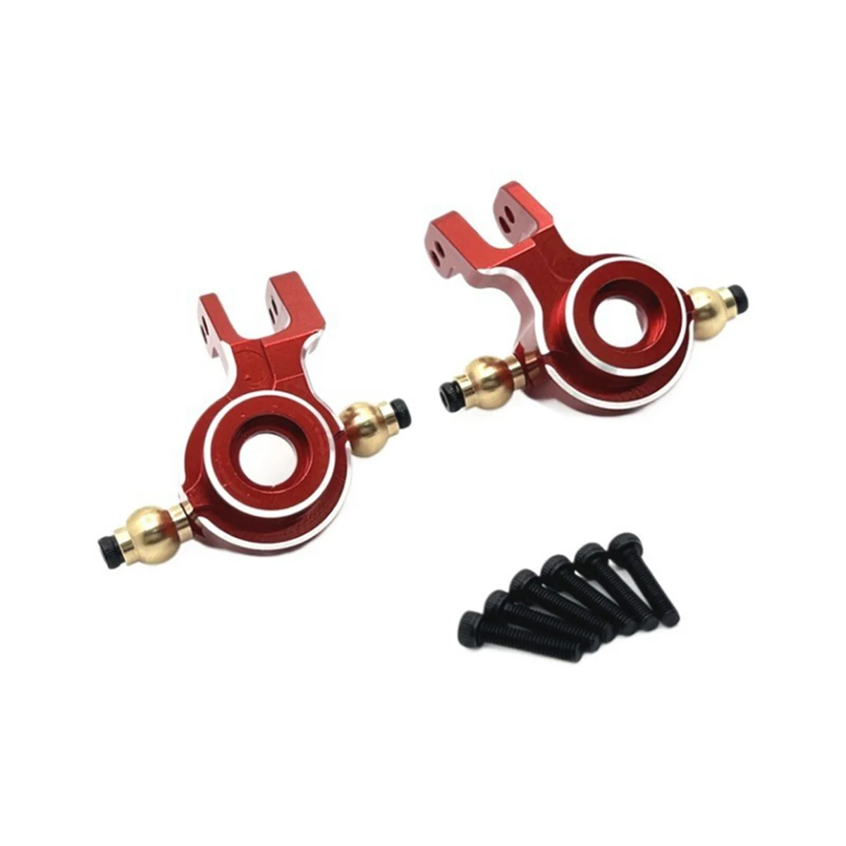 Hot sale RC Car Upgrade Front Steering Cup Kit for 1/12 UD1201 UD1202 UD-12PRO RC Car Upgrade Parts Red