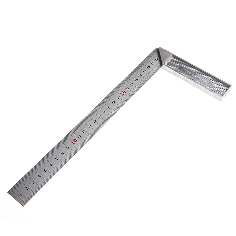 Multi functional 90 degree thick woodworking stainless steel angle ruler 304 stainless steel angle ruler