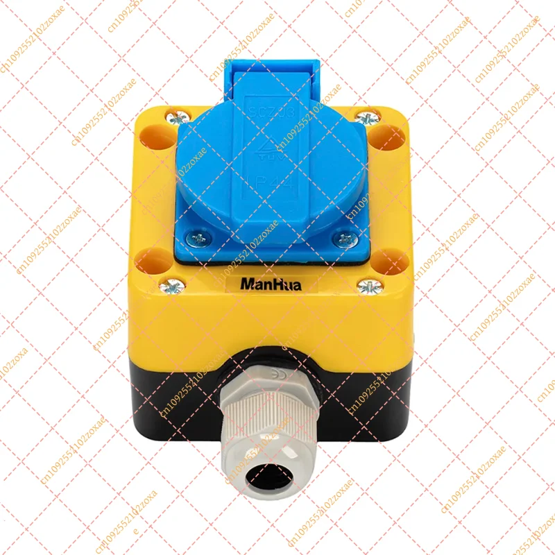 for ManHua Waterproof Power Socket Outdoor Industrial Electrical Outlet With Connector