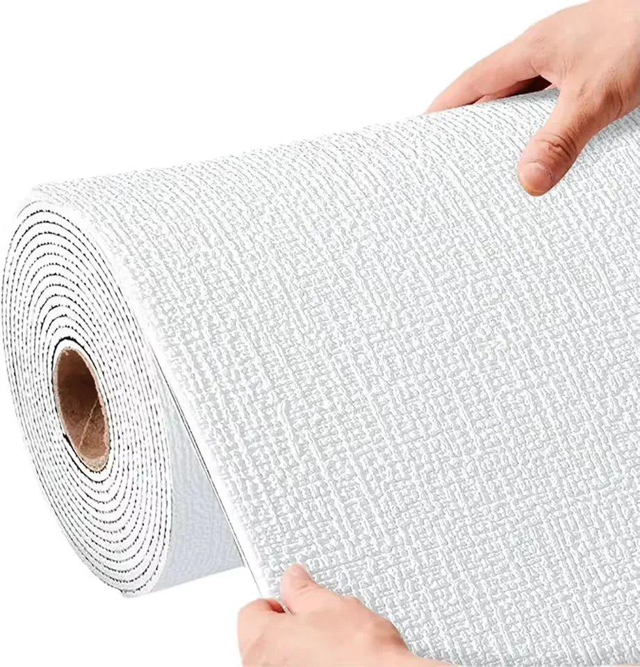 1/2.8/10m linho/diatom 3d espuma auto-adesivo pe engrossado fundo à prova dwaterproof água renovação de parede papel de parede adesivos de parede