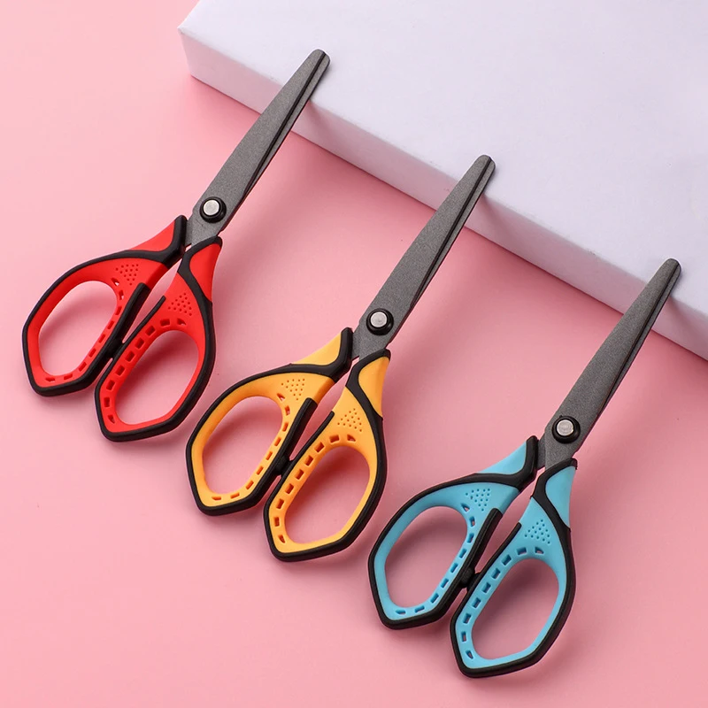 Non-Slip Clippers Tailor Scissors Sewing Shears For Cutting Fabric Sewing Cutter Paper Cross-Stitch Embroidery Scissors Tools