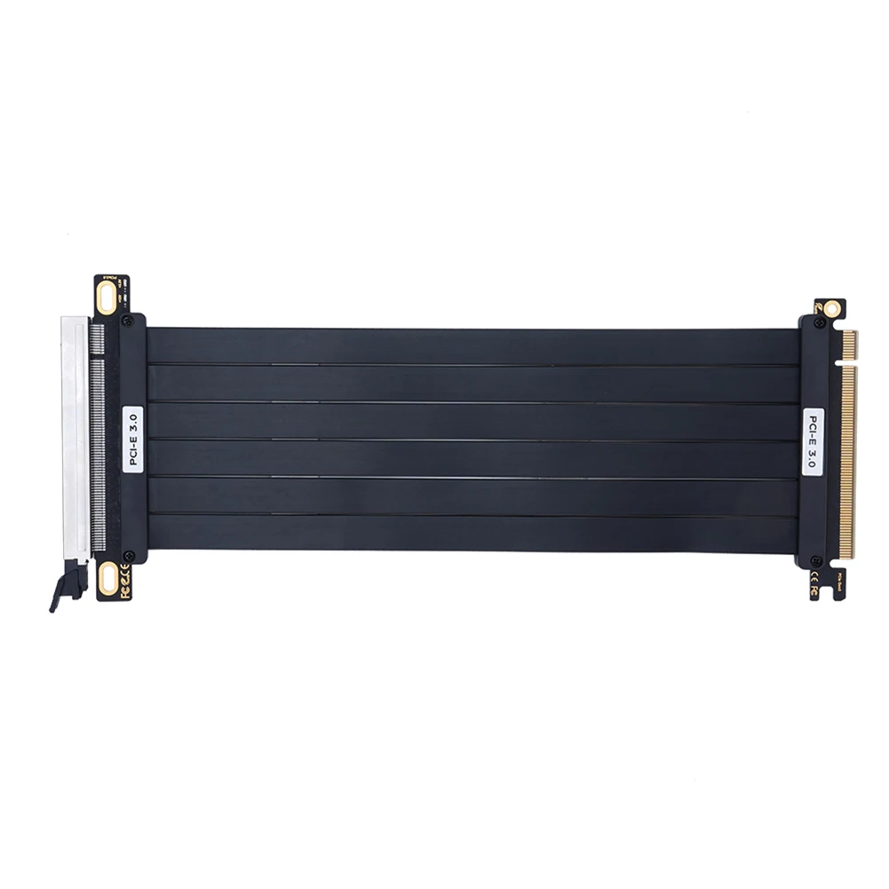 

Переходной кабель PCI-E 3.0 Экранированный подовжувач PCI Express Gen 3 с графическим процессором Удлинительный кабель для видеокарты Удлинительный кабель PCIE 3.0