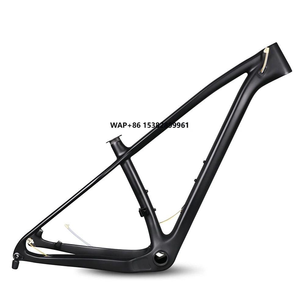 

Boost-ed 148*12MM Carbon Fiber Hard Tail MTB Frame Bicycle Carbon Fiber Frame with Thru Axle Dropout Disc Brake Type BB92 BB