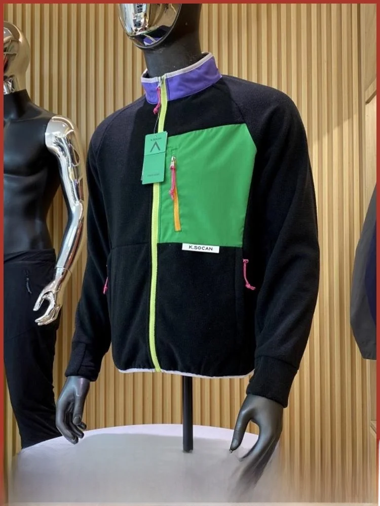 

Удобная теплая толстовка с капюшоном для альпинизма на открытом воздухе, осенняя толстовка для пары на открытом воздухе, контрастного цвета, тюнет, модная подставка из полиэстера...