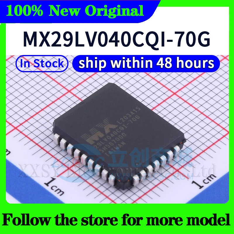 MX29LV040CTI-70G MX29LV040CQI-70G MX29LV800CTTI-70G MX29LV800CBTI-70G MX29LV400CBTI-70G En stock Envío 48 horas